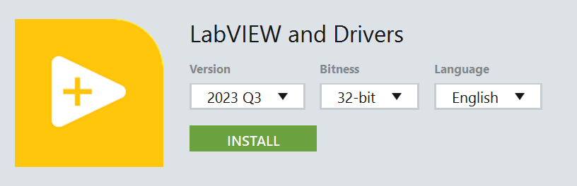 LabVIEW and Drivers