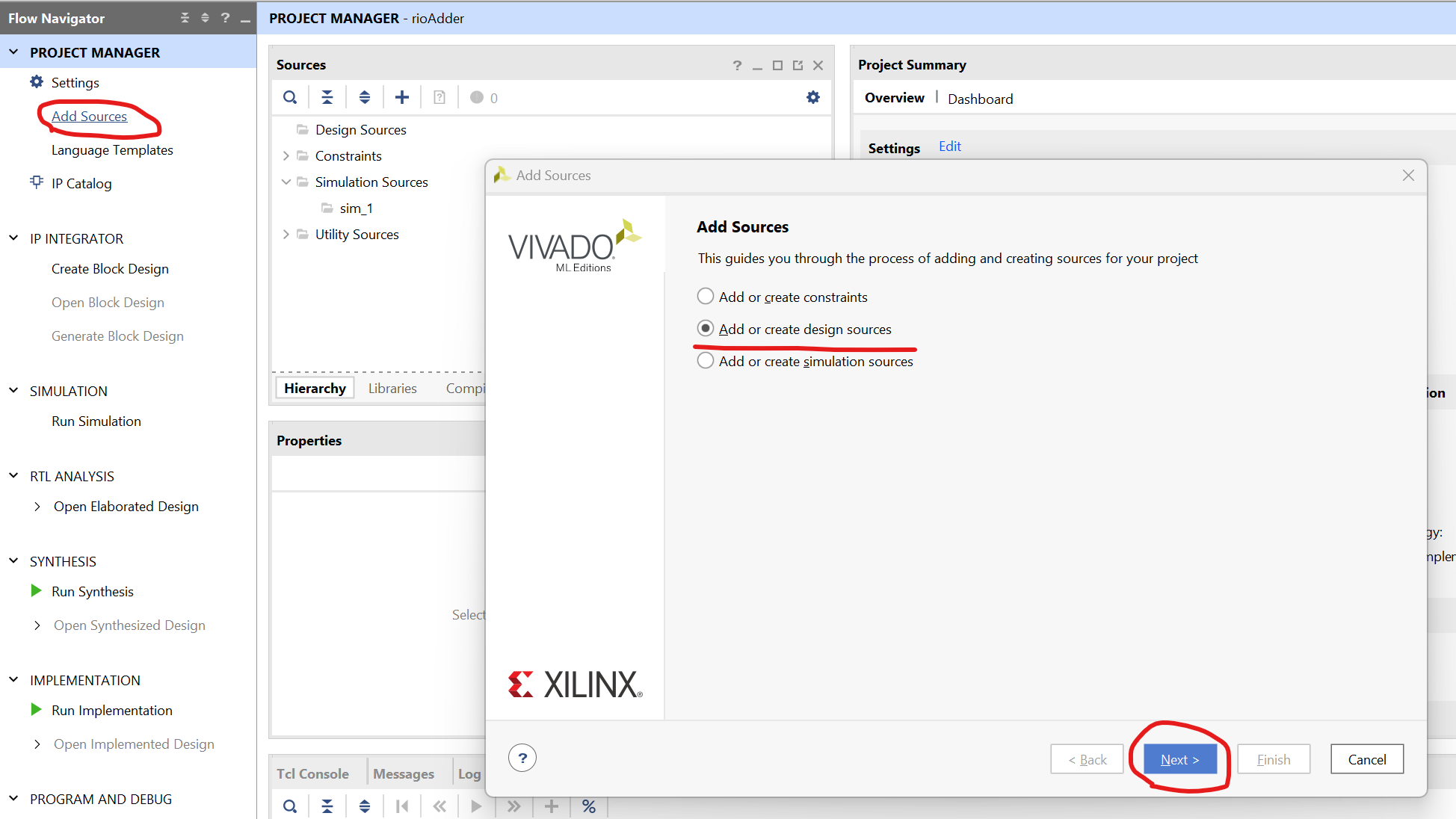 Add our Verilog code